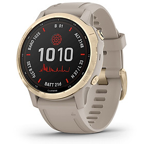 Đồng hồ thông minh theo dõi vận động theo dõi sức khỏe garmin fenix 6s / fenix 6 / fenix 6x pro solar edition- hàng chính hãng