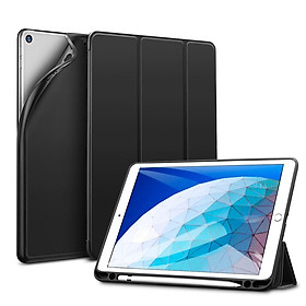 Bao da cho iPad Air 10.5 2019 ESR Rebound Pencil Slim Smart Case (Có khe cắm bút Apple Pencil) _Hàng Nhập Khẩu