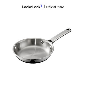 Nồi, Chảo inox304 LocknLock Eleve tay cầm đúc nguyên khối nhiều kích thước, dùng được bếp từ, Hàng Chính Hãng - JoyMall
