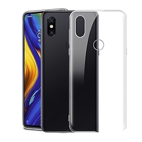 Ốp lưng dẻo silicone trong suốt dành cho Xiaomi Mi Mix 3