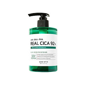 Gel Dưỡng Ẩm Làm Mát Some By Mi AHA-BHA-PHA Real Cica 92% Cool Calming Soothing Gel 300ml