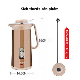 Mua Ấm Siêu Tốc GUGKOO 3L 2 Lớp Chất Lượng Cao Cấp - Ấm Đun Nước Kèm Bình Giữ Nhiệt Không Gỉ Sôi Nhanh
