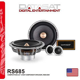 Loa cánh phân tần 2 way cho ô tô - Loa DATASAT 2 way RS 685 LOA CÁNH CỬA Ô TÔ 2 Phân Tần