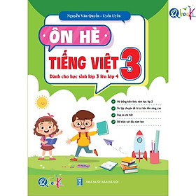 Sách - Ôn Hè Tiếng Việt 3 - Dành cho học sinh lớp 3 lên 4 (1 cuốn)