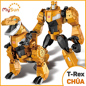 Đồ chơi mô hình Robot biến hình xe ô tô Transformer Optimus Prime, Bumblebee MySun