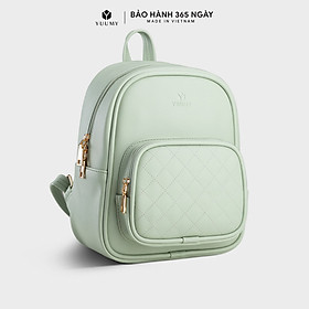 Balo nữ thời trang YUUMY YBA35 cách điệu họa tiết hình thoi trẻ trung, cá tính