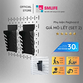 Mua Bộ 2 Giá Mỏ Lết Pegboard - Móc Treo Đồ Nghề Sử Dụng Với Bảng Treo Dụng Cụ Sửa Chữa Pegboard Cơ Khí SMLIFE