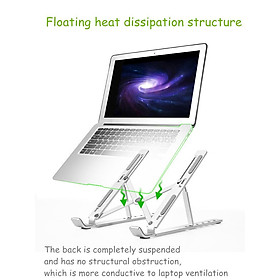 Mua Giá Đỡ Laptop Hợp Kim Nhôm Cao Cấp Giúp Tản Nhiệt Có Thể Điều Chỉnh Góc Độ - Hàng chính hãng