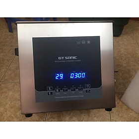 Mua Máy rửa dùng sóng siêu âm hiệu GT sonic dung tích 9 lít  công suất 200W  tần số 40KHZ  dùng làm sạch bề mặt vật liệu -Hàng chính Hãng