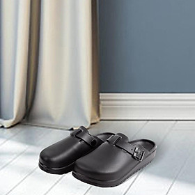 Nurse Clogs Slippers Waterproof Women Nursing Shoes for Nurse Doctor Summer - Black