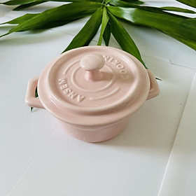 Mua Nồi Sứ Ăn Dặm Cho Bé Có Nắp 330ml Chiu Nhiệt Cao Cấp