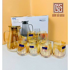 Bộ Cốc Bình Gosu GPH32 Chất Liệu Thủy Tinh Cao Cấp An Toàn Chịu Nhiệt Tốt