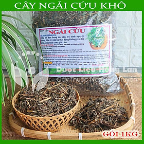 Cây Ngải Cứu khô sạch đóng gói 1kg