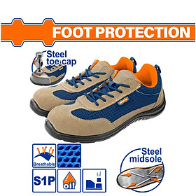 GIÀY BẢO HỘ DA LỘN MŨI THÉP SIZE 40 WADFOW WSB2540 - HÀNG CHÍNH HÃNG