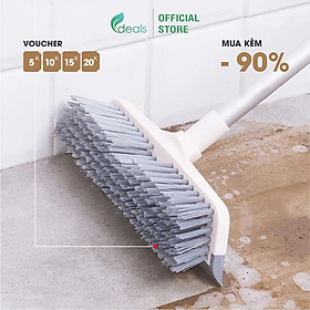 Mua Cây Chà Sàn Nhà Tắm Đa Năng 2 trong 1 ECODEALS - Cọ sàn và gạt nước  cán tăng giảm chiều dài linh hoạt