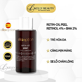 ekseption Retin-Oil Peel - Giảm Nếp Nhăn, Se Lỗ Chân Lông, Mềm Mịn Da - Kelly Beauty