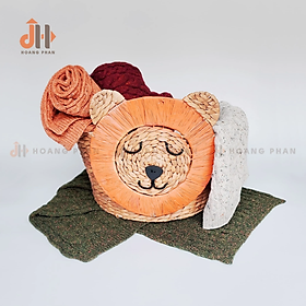 Mua  Nhà Việt  Giỏ Lục Bình Đan Trang Trí Hình Chú Sư Tử