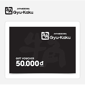 Giftpop - Phiếu Quà Tặng Gyu-Kaku 50K