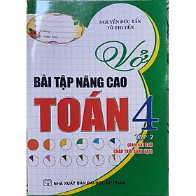 Vở Bài Tập Nâng Cao Toán 4 - Tập 2 (Bám Sát Sgk Chân Trời Sáng Tạo)
