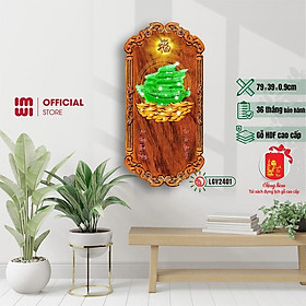 Mua Lịch gỗ phong thủy Thuận Bườm Xuôi Gió IMWI GIMIVINA LGV2401 treo tường
