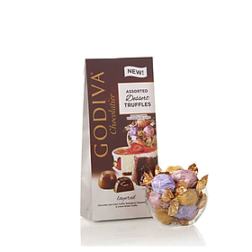 Chocolate GODIVA ngon nhất thế giới Truffles Túi 19 cái 204g vị Wrapped