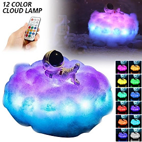 Mua Đèn LED phi hành gia đám mây nhiều màu sắc  đèn ngủ hiệu ứng cầu vồng