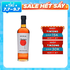 Nước mắm chay Shiitake chai 500ml - đậu nành và nấm ngọt Nhật Bản