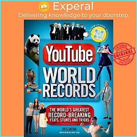 Hình ảnh Sách - YouTube World Records : The world's greatest record-breaking feats, stun by Adrian Besley (UK edition, hardcover)