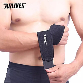 Băng quấn cổ tay tập gym cao cấp AOLIKES HW-7937 Sportslink