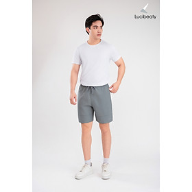 Quần đùi nam cạp chun cao cấp Lucibeaty vải gió phong cách thể thao chính hãng QGH-027