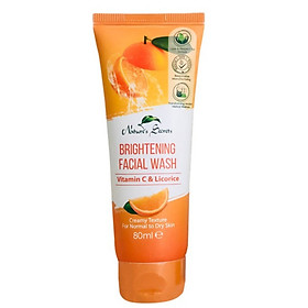 Sữa Rửa Mặt Sáng Da Nature's Secrets Vitamin C & Licorice 80ml