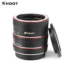 Bộ điều hợp ống mở rộng ống kính 13mm 21m 31mm Thay thế cho ống kính Canon EF / EF-S SHOOT XT-364 Lấy nét tự động AF 