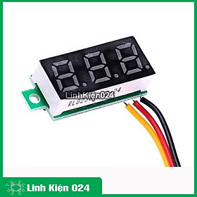 Vôn Kế Điện Tử 0.28 Inch 0-100VDC