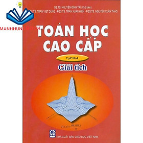 Sách - Toán Học Cao Cấp Tập Hai Giải Tích