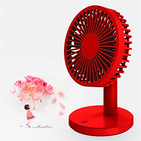 Quạt mini để bàn Tích điện DK Hàng Chính Hãng - Giao Mầu Ngẫu nhiên