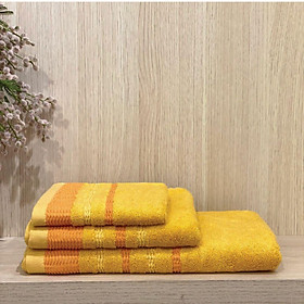 Mua Khăn tắm sợi tre Bamboo NIN House siêu mền mịn kích thước 60x120 cm (360g) màu Yellow