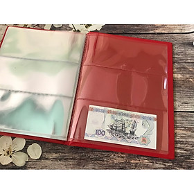Album đựng tiền PCCB đựng được 60 tờ tiền có 20 phơi 3 ngăn trong ABT60MN