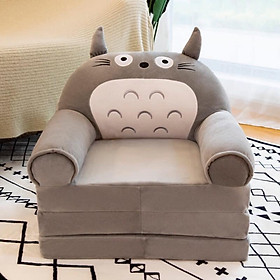 Mua GHẾ SOFA CHO BÉ HÌNH NGỘ NGHĨNH - TOTORO XÁM