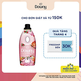 Nước Xả Vải Downy Đóa Hoa Ngọt Ngào Dạng Chai 800ml