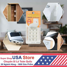 Mua Set Vỉ 12 VIÊN SILICON  Hạt Đệm Gắn Chân Bàn  Chân Ghế - Chống Va Đập Đa Năng Bảo Vệ Tường Và Tay Nắm Cửa