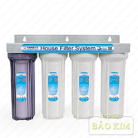 Bộ lọc nước sinh hoạt 4 cấp lọc Yamato YMTH10-4CW (Hàng chính hãng)