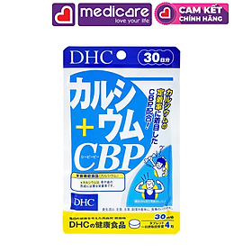 Viên Uống DHC Bổ Sung Calcium + CBP Cho Cơ Thể Gói 120 viên