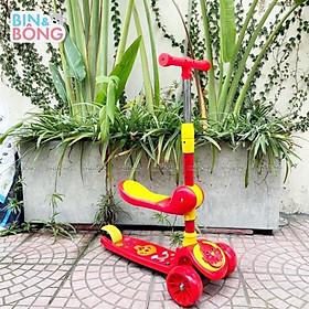 Xe trượt scooter cho bé, Xe chòi chân trẻ em cao cấp hình heo ngộ nghĩnh