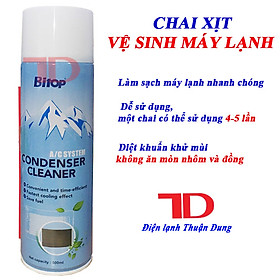 Nước Rửa Dàn Máy Điều Hòa Dạng Nắp Xịt