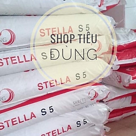 ( 5kg ) cám (Stelllaa) 40% Đạm Nổi Cho Cá Koi, Cá Lóc cá diêu hồng cá rô phi cá chép mè cá trê 5kg Cám ( STELLLAA )