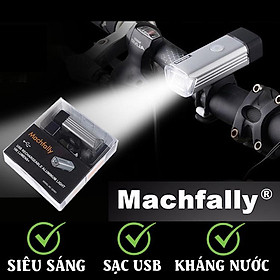 Mua Đèn pha xe đạp siêu sáng 4 chế độ Machfally
