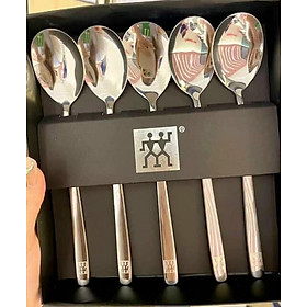 Mua SÉT 5 THÌA INOX 304 CỰC KỲ CAO CẤP