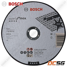 Đá cắt inox 180x2x22.2mm Bosch expert for inox 2608600095 | DCSG