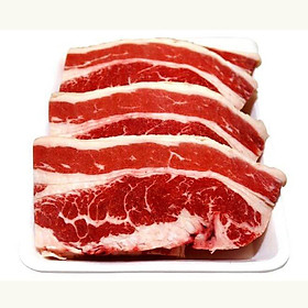 Ba chỉ bò Mỹ cắt nướng - beef shortplade