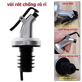 Mua Vòi Rót Gia Vị thông minh (combo 5 cái) – Vòi Chai Dầu Ăn có chốt đóng mở - rót dầu ăn  nước mắm  xì dầu  cocktail pha chế - Vòi Rót Nước Chấm – Vòi Rót Nước Mắm